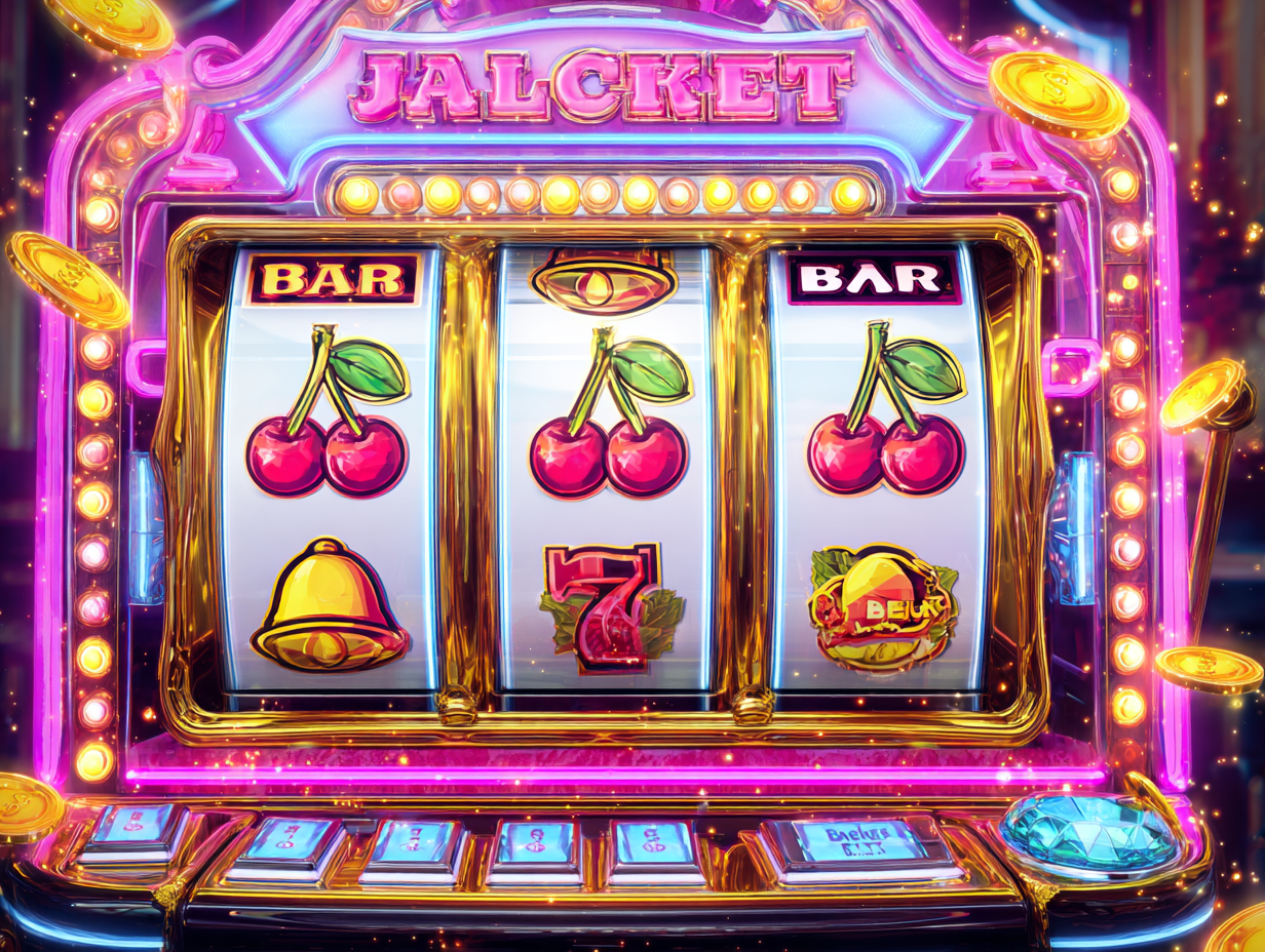 スロットゲームの画面